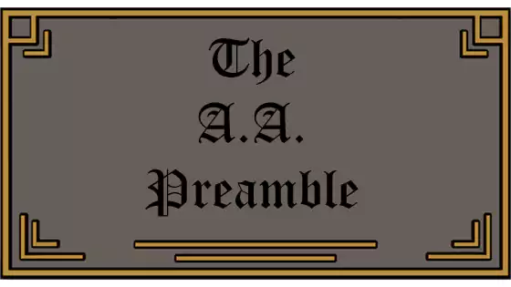 The AA Preamble