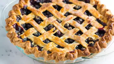 The Wayne AA Group Pie Night - Blueberry Pie